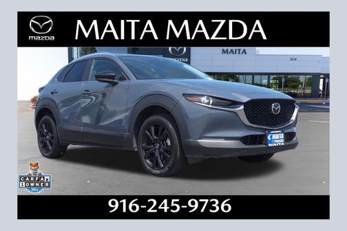 Polymetal Gray Metallic 2025 Mazda CX-30 2.5 S Carbon Edition