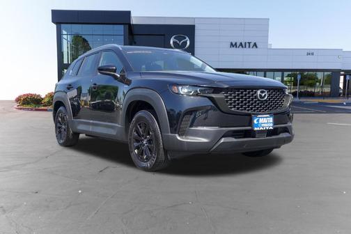 Jet Black 2025 Mazda CX-50 Hybrid PREFERRED PACKAGE