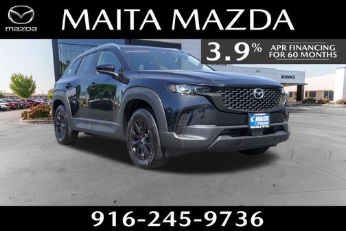 Jet Black 2025 Mazda CX-50 Hybrid PREFERRED PACKAGE