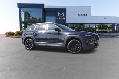 Jet Black 2025 Mazda CX-50 Hybrid PREFERRED PACKAGE