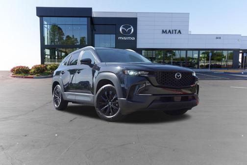 Jet Black 2025 Mazda CX-50 Hybrid PREFERRED PACKAGE