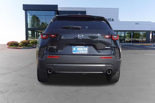 Jet Black 2025 Mazda CX-50 Hybrid PREFERRED PACKAGE