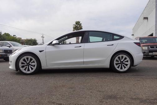 Pearl White Multi 2022 Tesla Model 3 Long Range