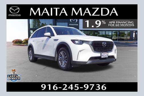 Rhodium White Metallic 2024 Mazda CX-90 PHEV Preferred