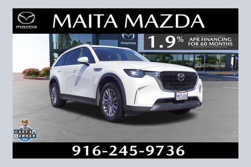 Rhodium White Metallic 2024 Mazda CX-90 PHEV Preferred