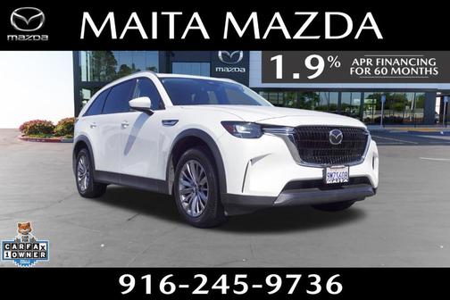 Rhodium White Metallic 2024 Mazda CX-90 PHEV Preferred