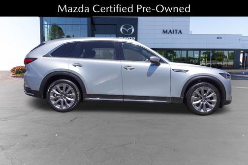 Sonic Silver 2025 Mazda CX-90 3.3 Turbo Premium Plus Package