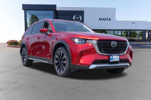 Soul Red Crystal Metallic 2026 Mazda CX-90 PHEV Premium Plus