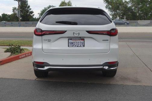 Rhodium White Metallic 2024 Mazda CX-90 PHEV Premium Plus