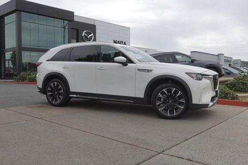 Rhodium White Metallic 2024 Mazda CX-90 PHEV Premium Plus