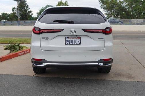 Rhodium White Metallic 2024 Mazda CX-90 PHEV Premium Plus