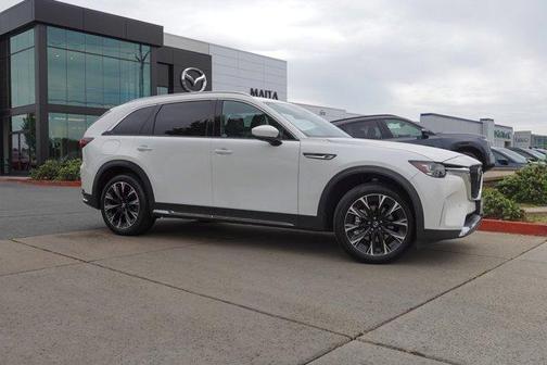 Rhodium White Metallic 2024 Mazda CX-90 PHEV Premium Plus