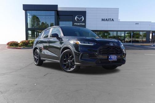 Crystal Black Pearl 2025 Honda HR-V Sport