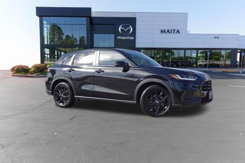 Crystal Black Pearl 2025 Honda HR-V Sport