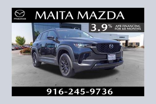 Jet Black Mica 2025 Mazda CX-50 Hybrid Premium Package