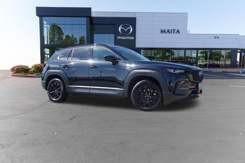 Jet Black Mica 2025 Mazda CX-50 Hybrid Premium Package