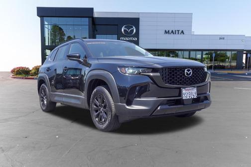 Jet Black Mica 2025 Mazda CX-50 Hybrid Premium Package