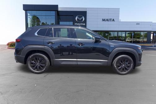 Jet Black Mica 2025 Mazda CX-50 Hybrid Premium Package