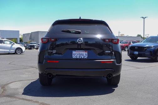 Jet Black Mica 2025 Mazda CX-50 Hybrid Premium Package