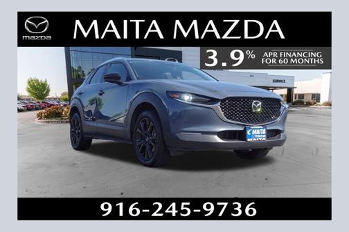 Polymetal Gray Metallic 2025 Mazda CX-30 2.5 S Carbon Edition