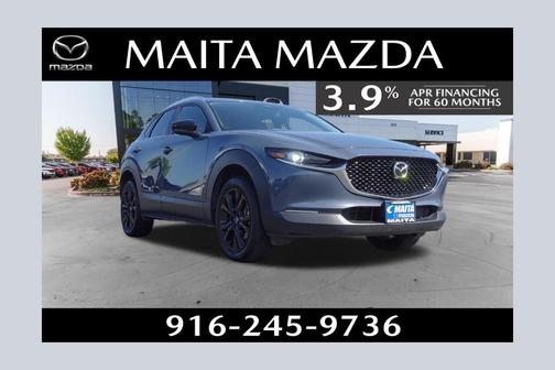 Polymetal Gray Metallic 2025 Mazda CX-30 2.5 S Carbon Edition