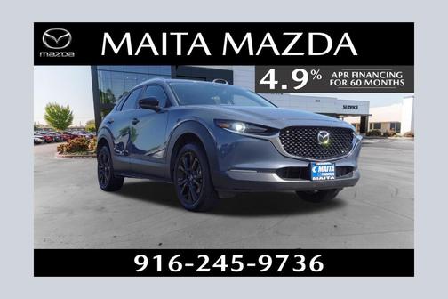 Polymetal Gray Metallic 2025 Mazda CX-30 2.5 S Carbon Edition