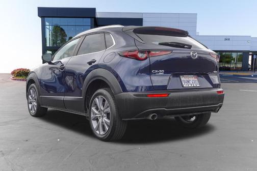 Deep Crystal Blue Mica 2023 Mazda CX-30 2.5 S Preferred Package