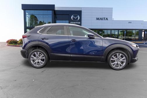 Deep Crystal Blue Mica 2023 Mazda CX-30 2.5 S Preferred Package