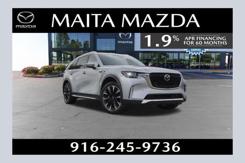 Sonic Silver Metallic 2024 Mazda CX-90 Premium Plus