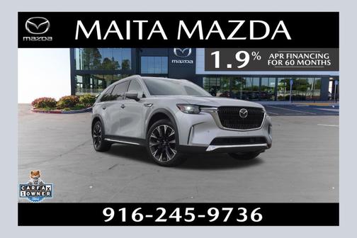 Sonic Silver Metallic 2024 Mazda CX-90 Premium Plus