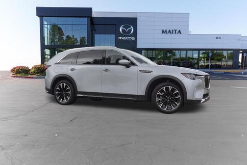 Sonic Silver Metallic 2024 Mazda CX-90 Premium Plus