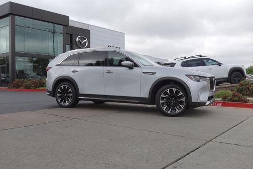 Sonic Silver Metallic 2024 Mazda CX-90 Premium Plus