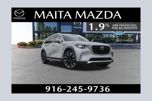 Sonic Silver Metallic 2024 Mazda CX-90 Premium Plus