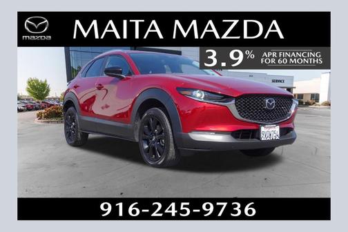 Soul Red Crystal Metallic 2025 Mazda CX-30 Select