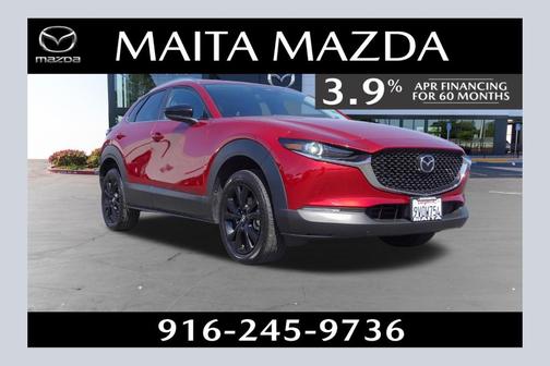 Soul Red Crystal Metallic 2025 Mazda CX-30 Select