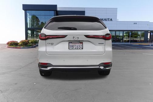 Rhodium White Metallic 2024 Mazda CX-90 PHEV Premium Plus