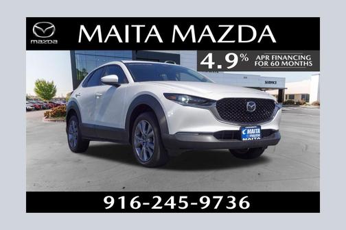 Snowflake White Pearl Mica 2025 Mazda CX-30 2.5 S Preferred Package