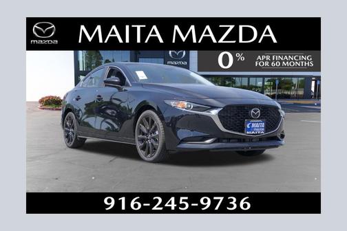 Jet Black Mica 2026 Mazda Mazda3 FWD w/Select Package