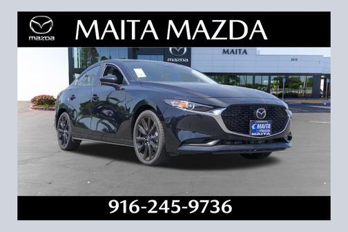 Jet Black Mica 2026 Mazda Mazda3 FWD w/Select Package