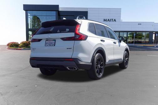 White 2023 Honda CR-V Hybrid Sport