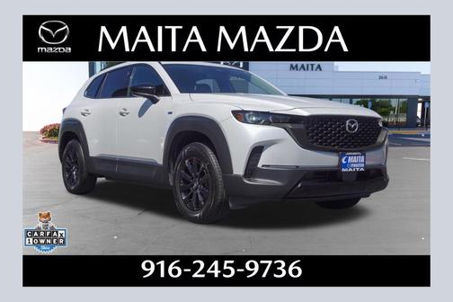 Wind Chill Pearl 2025 Mazda CX-50 Hybrid Premium Package