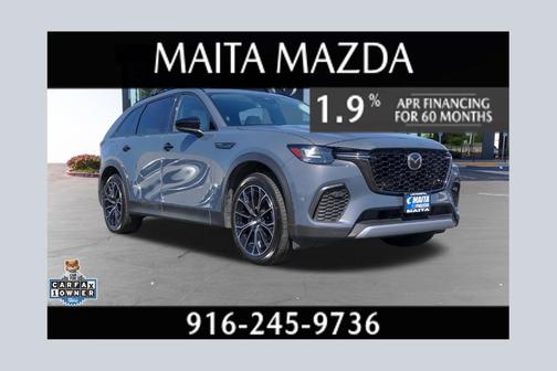 Polymetal Gray Metallic 2025 Mazda CX-70 PR