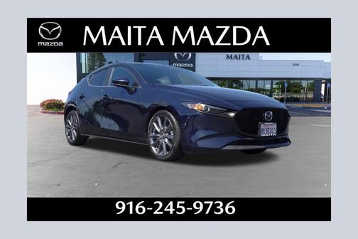 Deep Crystal Blue Mica 2019 Mazda Mazda3 FWD