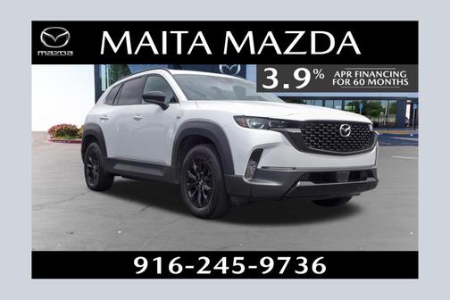 Wind Chill Pearl 2025 Mazda CX-50 Hybrid Premium Package