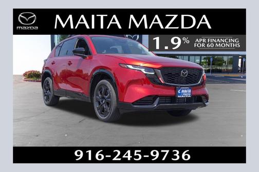 Soul Red Crystal Metallic 2026 Mazda CX-5 Premium Plus