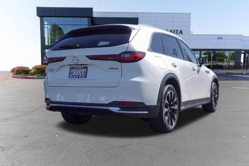 Rhodium White Metallic 2024 Mazda CX-90 PHEV Premium Plus