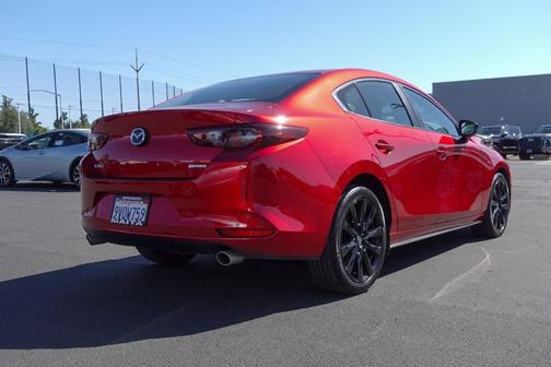 Soul Red Crystal Metallic 2025 Mazda Mazda3 FWD w/Select Package