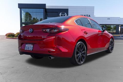 Soul Red Crystal Metallic 2025 Mazda Mazda3 FWD w/Select Package