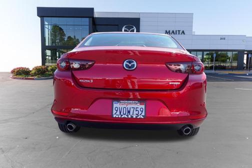 Soul Red Crystal Metallic 2025 Mazda Mazda3 FWD w/Select Package