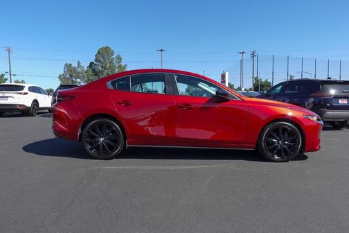 Soul Red Crystal Metallic 2025 Mazda Mazda3 FWD w/Select Package